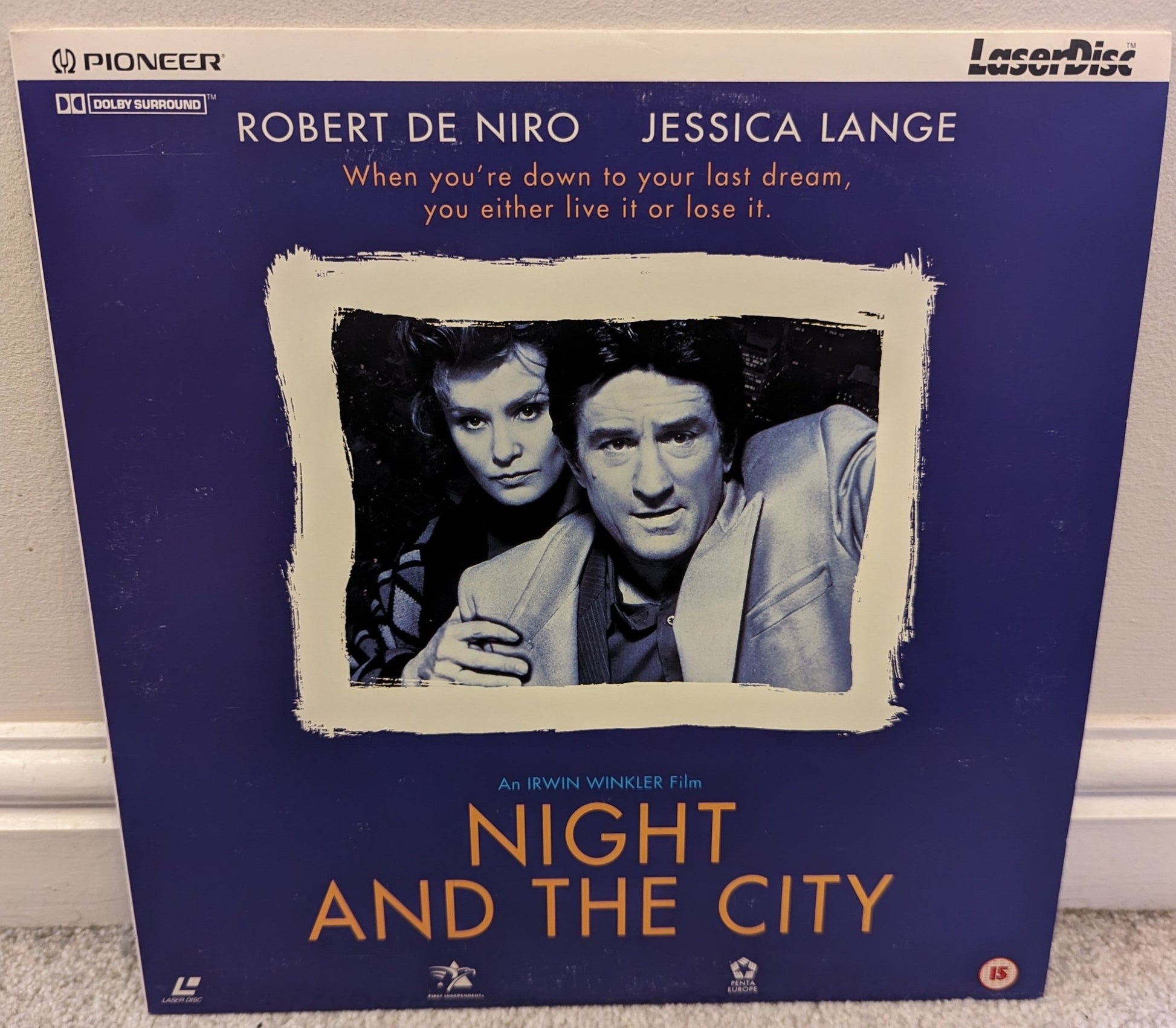 Night And The City (1992) Laserdisc PAL - Flippin Retro Video Shop