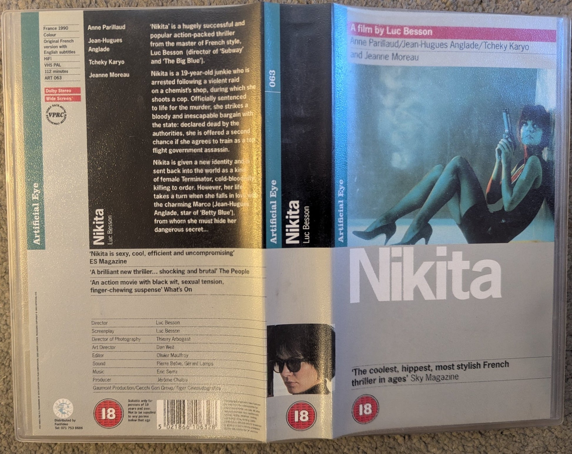 Nikta (1990) VHS Video - Flippin Retro Video Shop