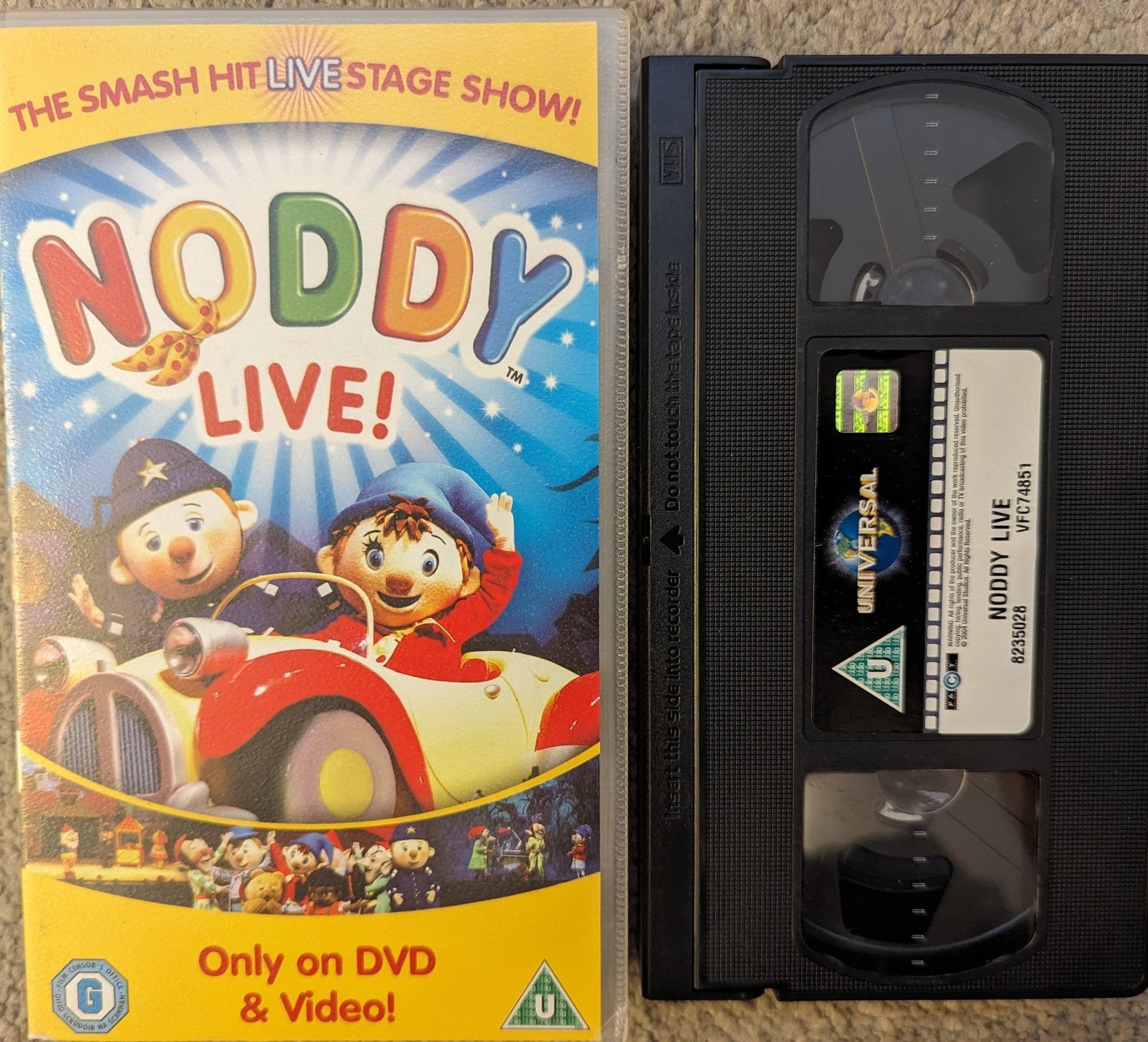 Noddy Live VHS Video - Flippin Retro Video Shop