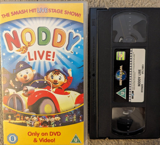 Noddy Live VHS Video - Flippin Retro Video Shop