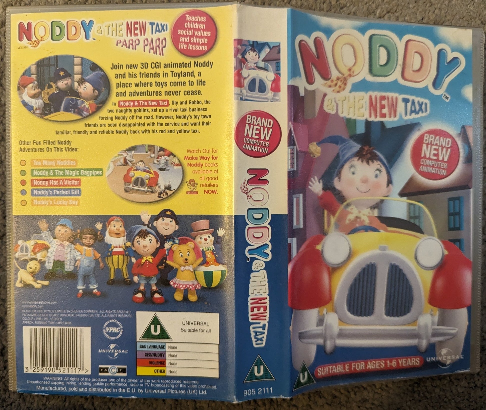 Noddy The New Taxi VHS Video - Flippin Retro Video Shop