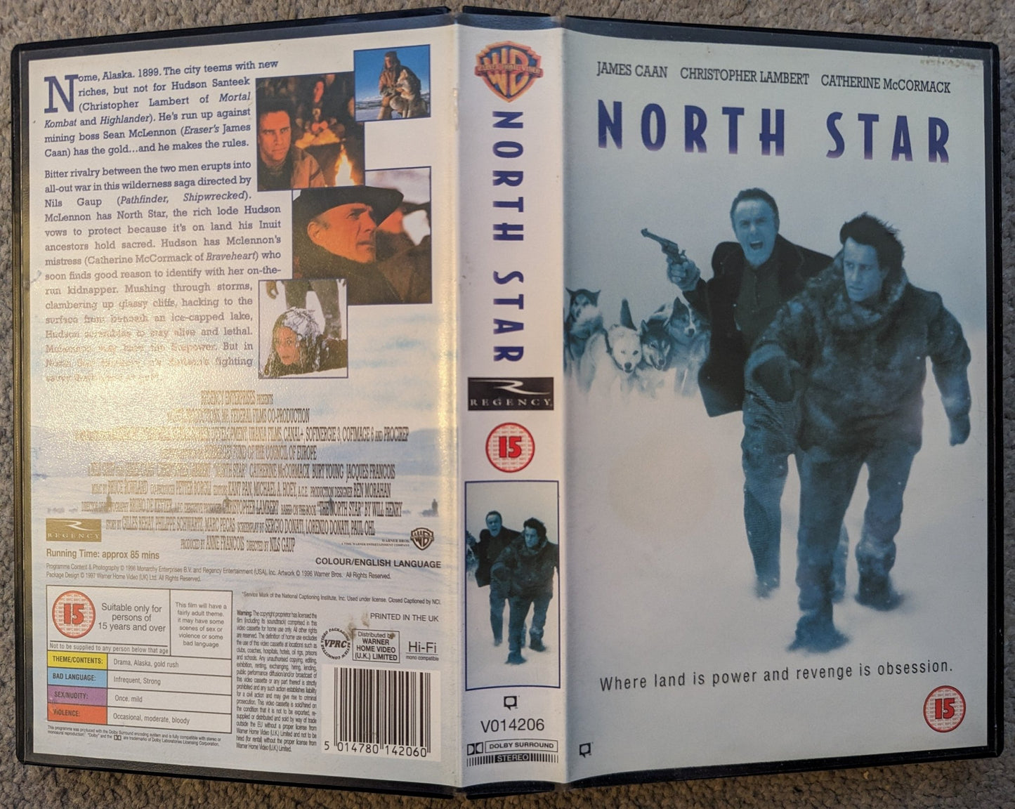 North Star (1996) VHS Video Ex Rental - Flippin Retro Video Shop