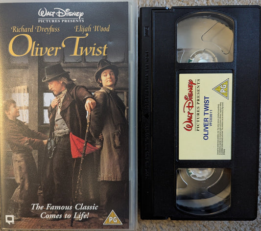 Oliver Twist (1997) VHS Video Disney - Flippin Retro Video Shop