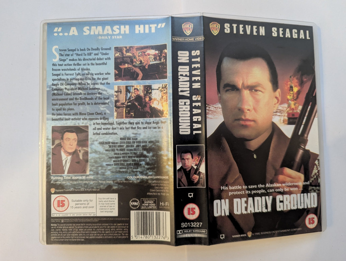 On Deadly Ground (1994) VHS Video - Flippin Retro