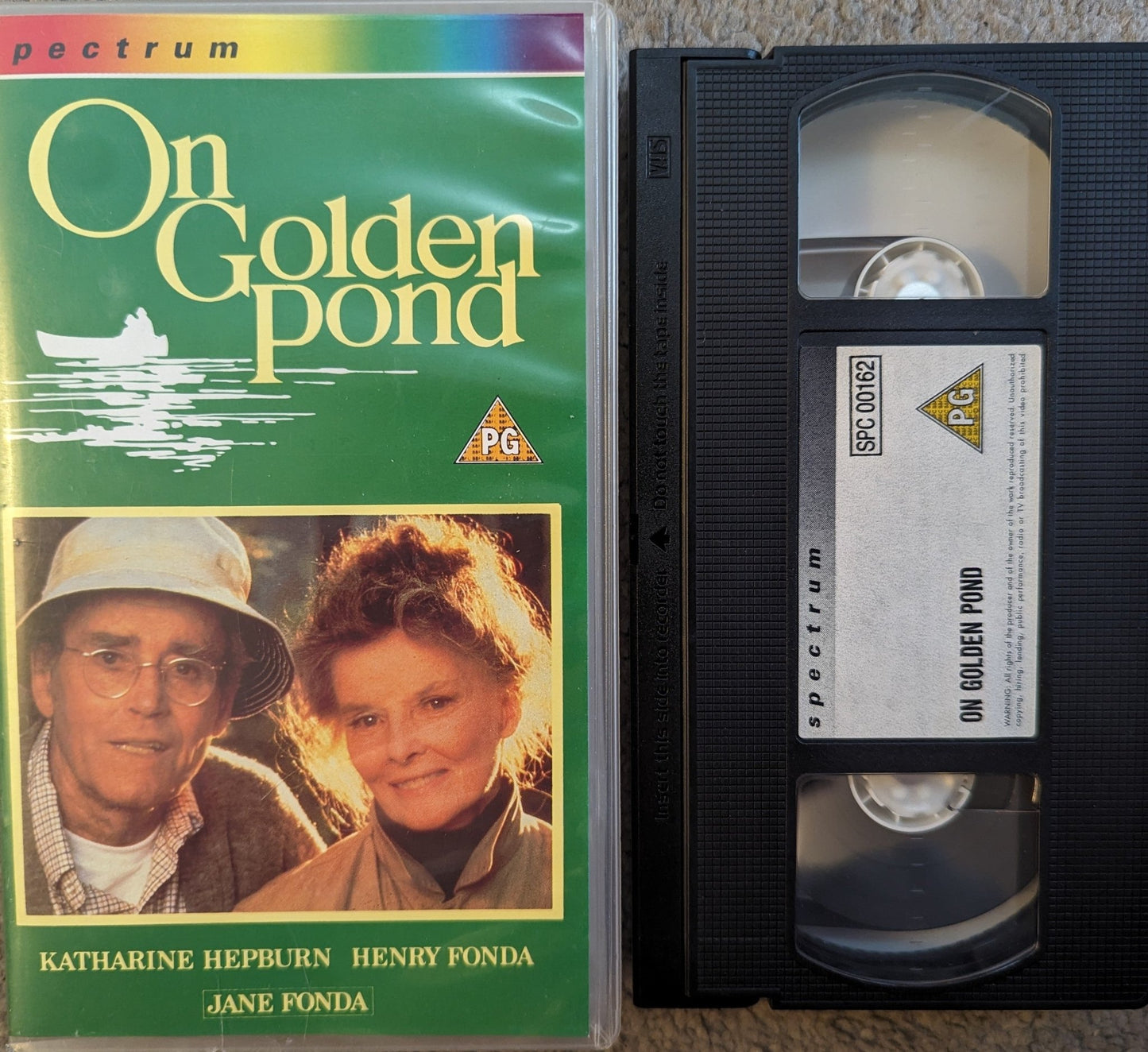 On Golden Pond (1982) VHS Video - Flippin Retro Video Shop