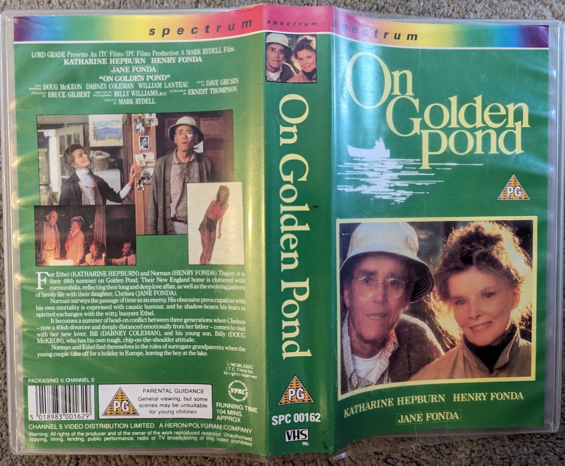 On Golden Pond (1982) VHS Video - Flippin Retro Video Shop