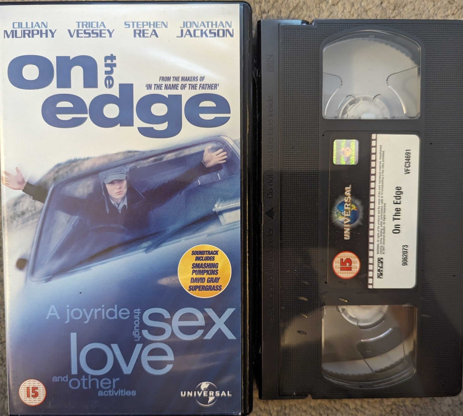 On The Edge (2001) VHS Video *Sealed* - Flippin Retro Video Shop