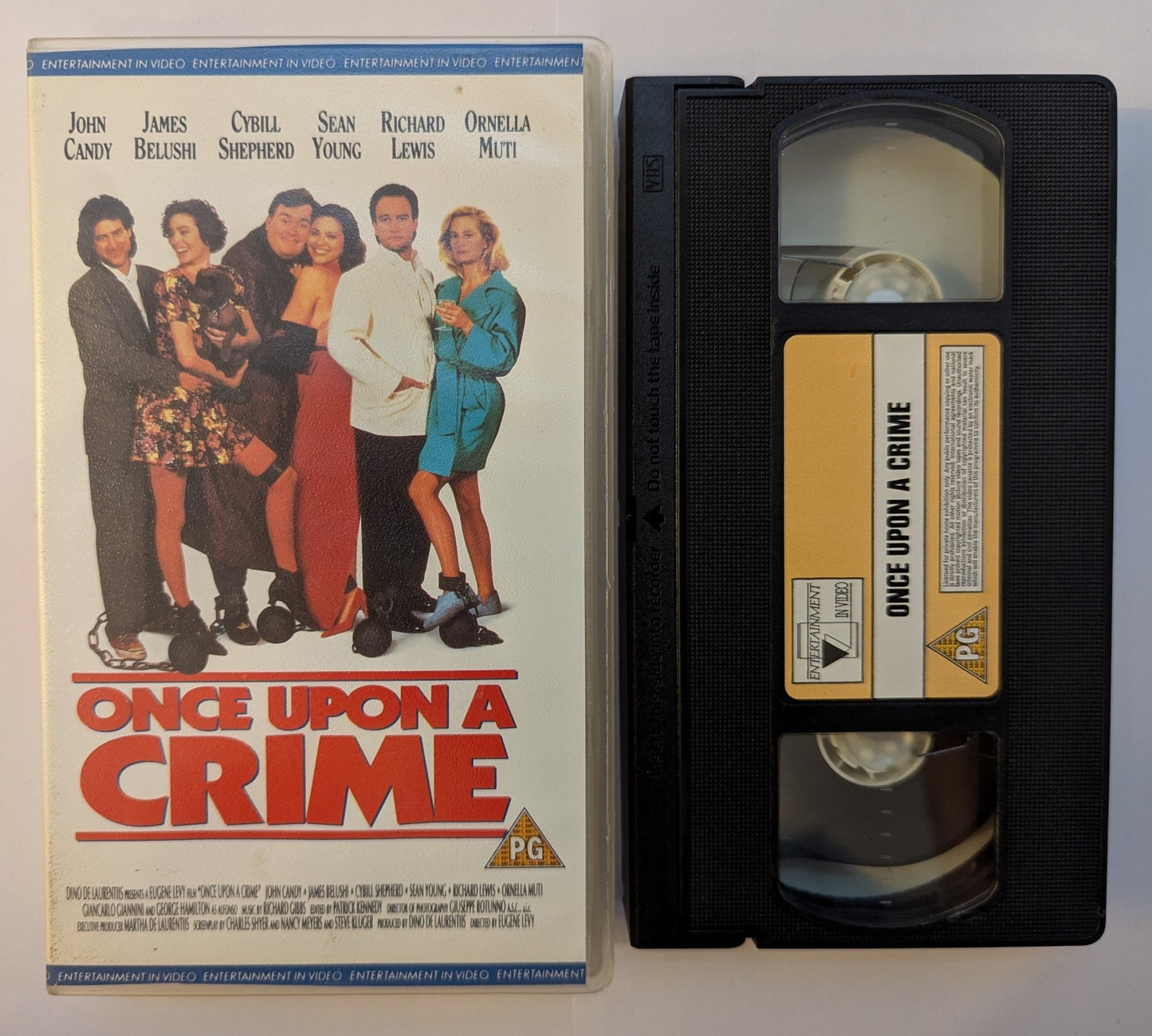 Once Upon A Crime (1992) VHS Video - Flippin Retro Video Shop