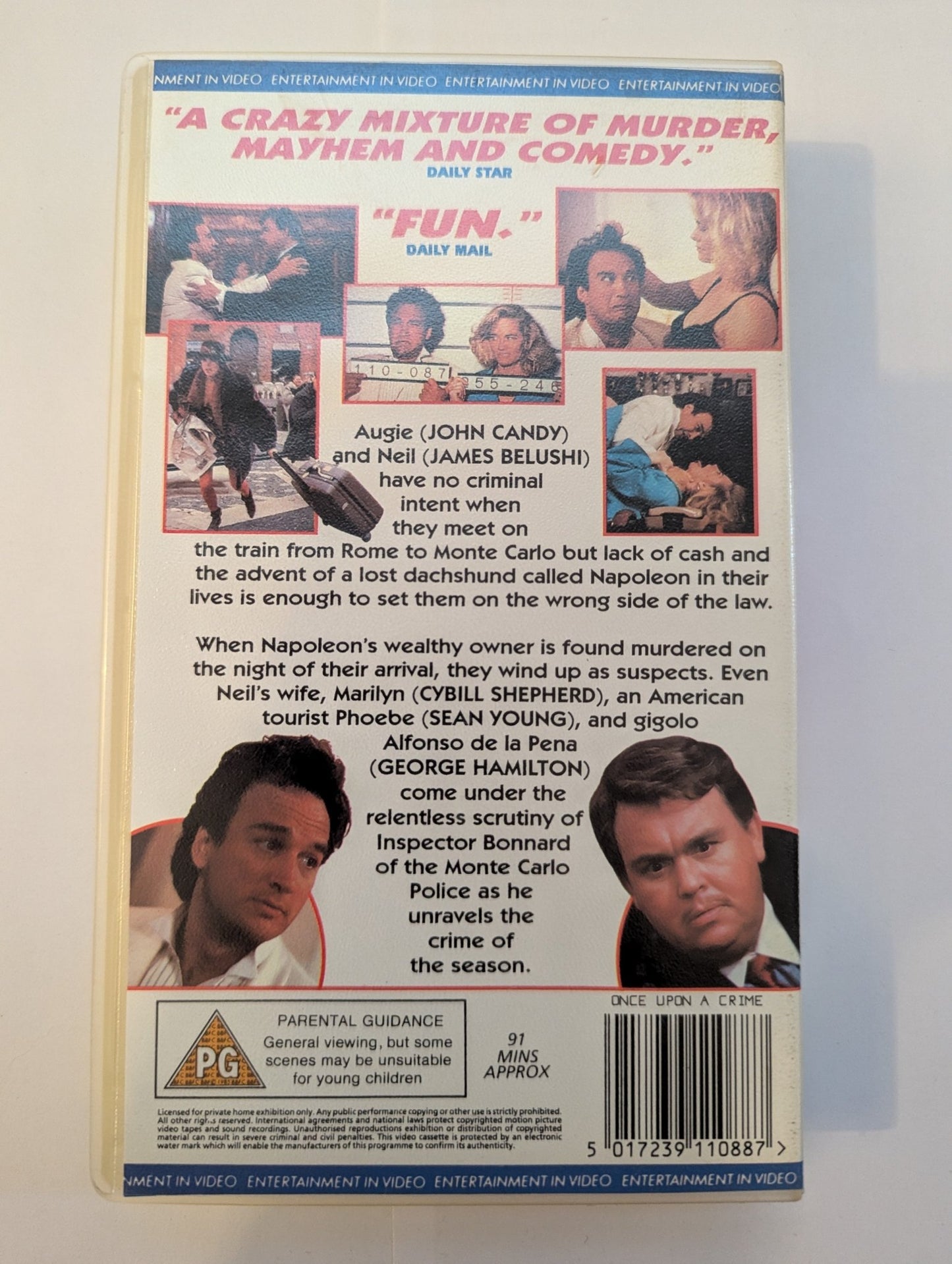 Once Upon A Crime (1992) VHS Video - Flippin Retro Video Shop