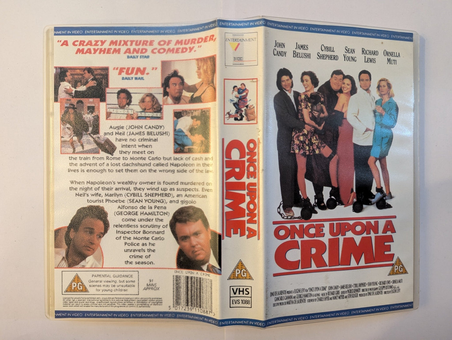 Once Upon A Crime (1992) VHS Video - Flippin Retro Video Shop