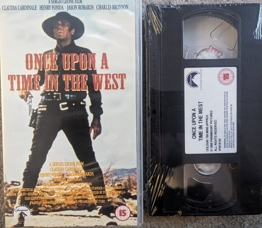 Once Upon A Time In The West (1968) VHS Video *Sealed* - Flippin Retro Video Shop