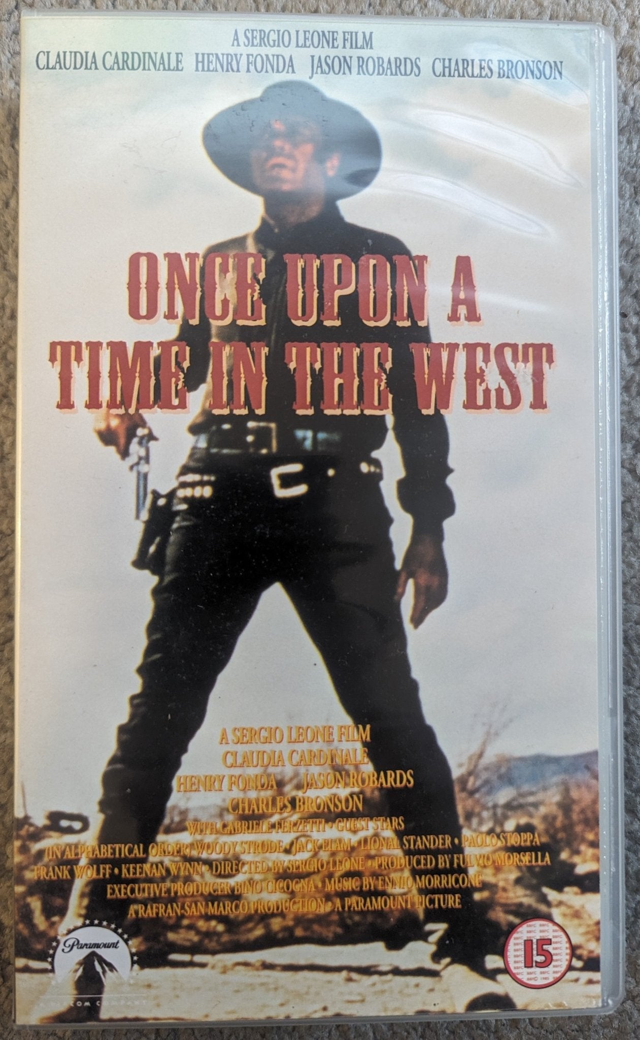 Once Upon A Time In The West (1968) VHS Video *Sealed* - Flippin Retro Video Shop