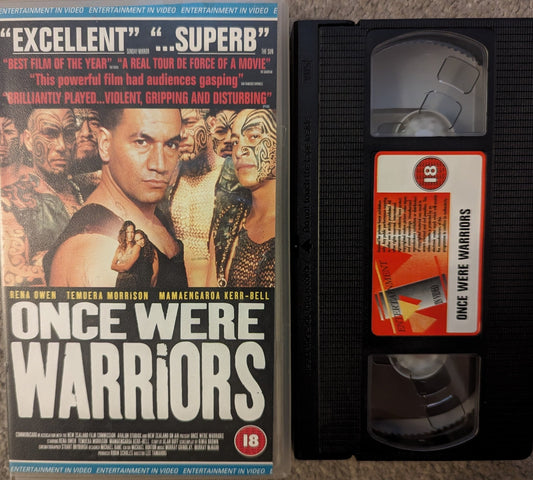 Once Were Warriors (1994) VHS Video - Flippin Retro Video Shop