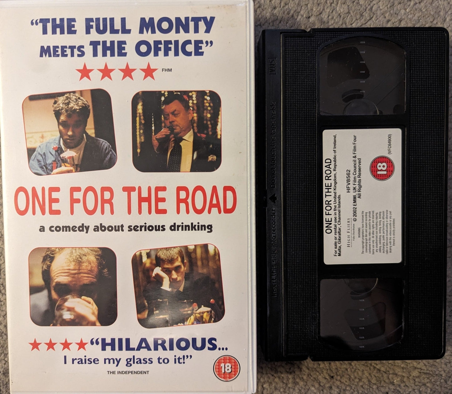 One For The Road (2003) VHS Video Ex Rental - Flippin Retro Video Shop