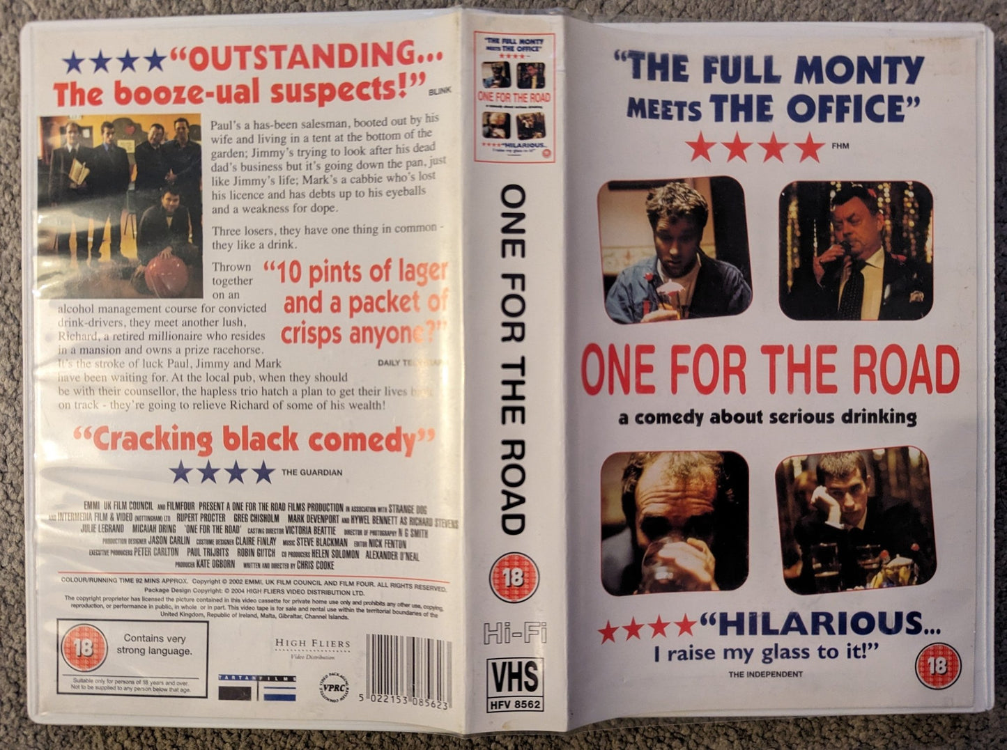 One For The Road (2003) VHS Video Ex Rental - Flippin Retro Video Shop