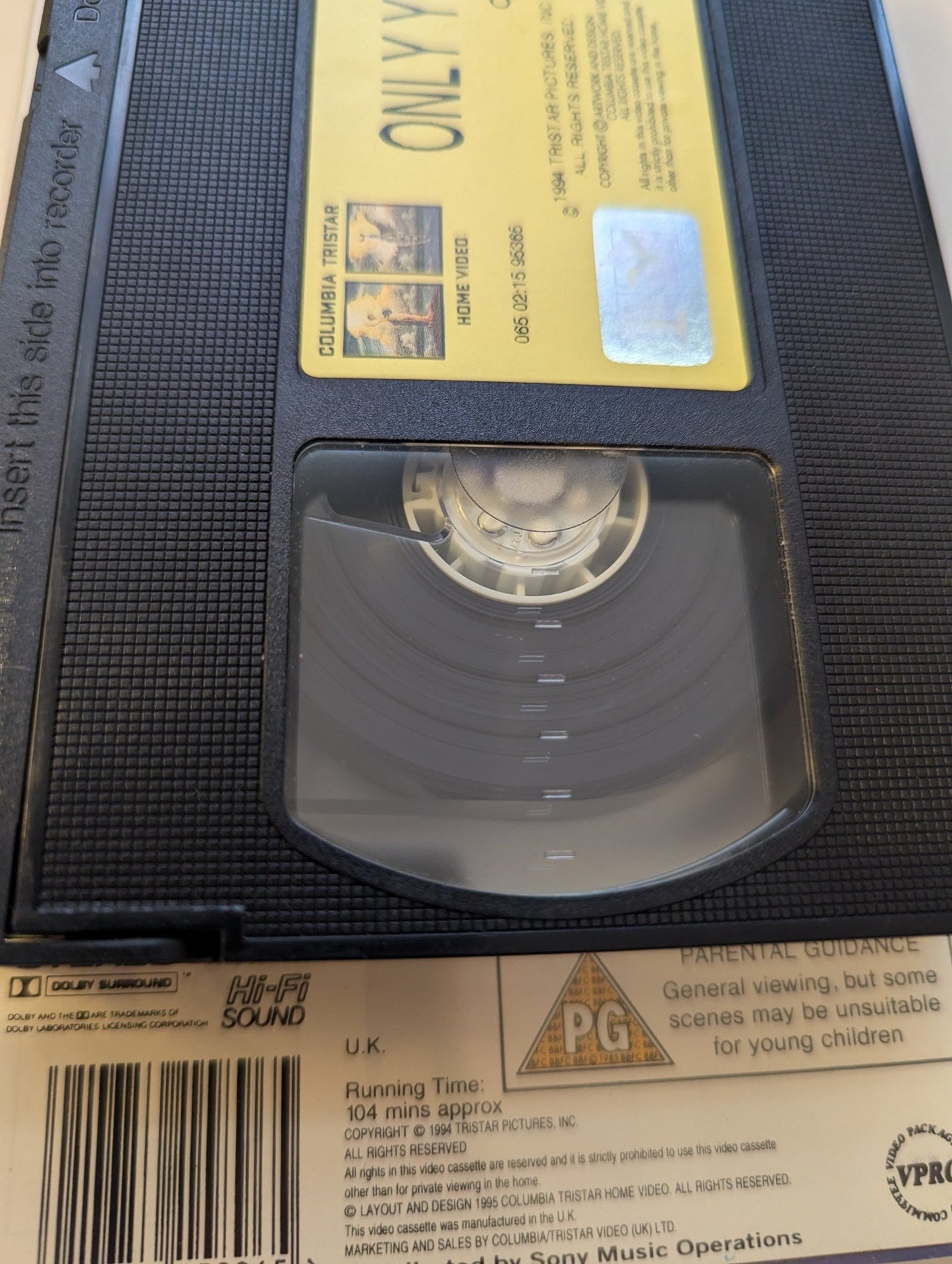 Only You (1994) VHS Video - Flippin Retro