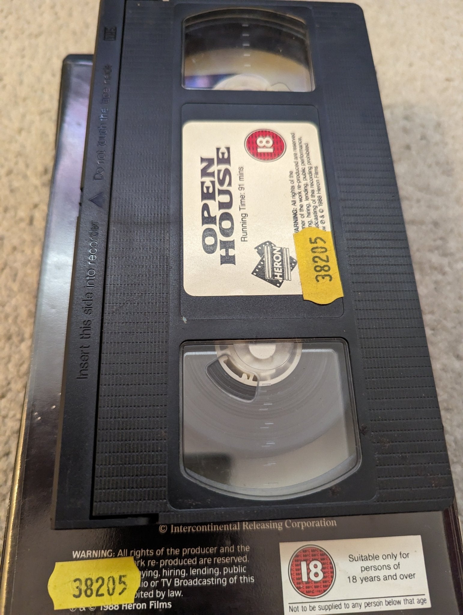 Open House (1987) VHS Video Ex Rental - Flippin Retro Video Shop