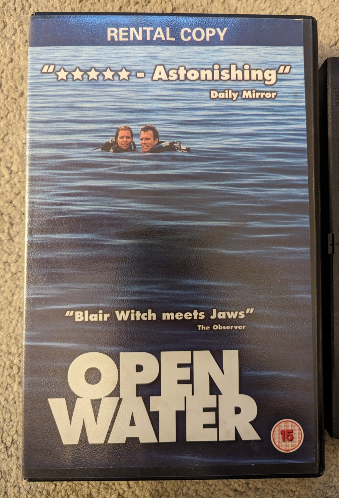 Open Water (2004) VHS Video Ex Rental - Flippin Retro Video Shop