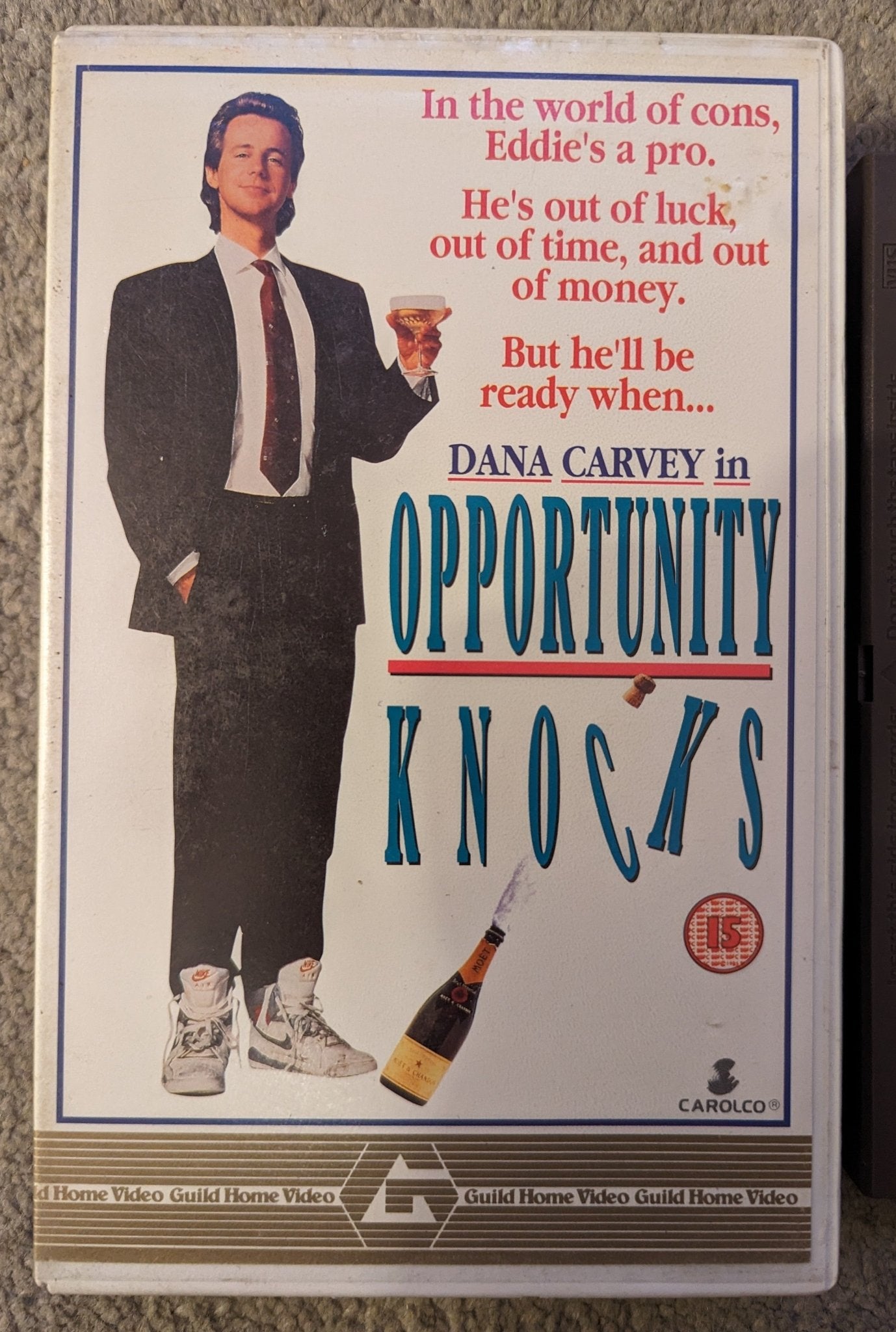 Opportunity Knocks VHS Ex Rental (1990) - Flippin Retro Video Shop