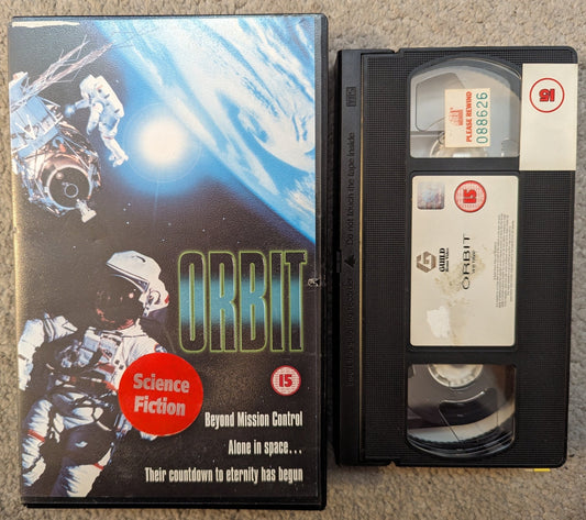 Orbit VHS Video Ex Rental - Flippin Retro Video Shop