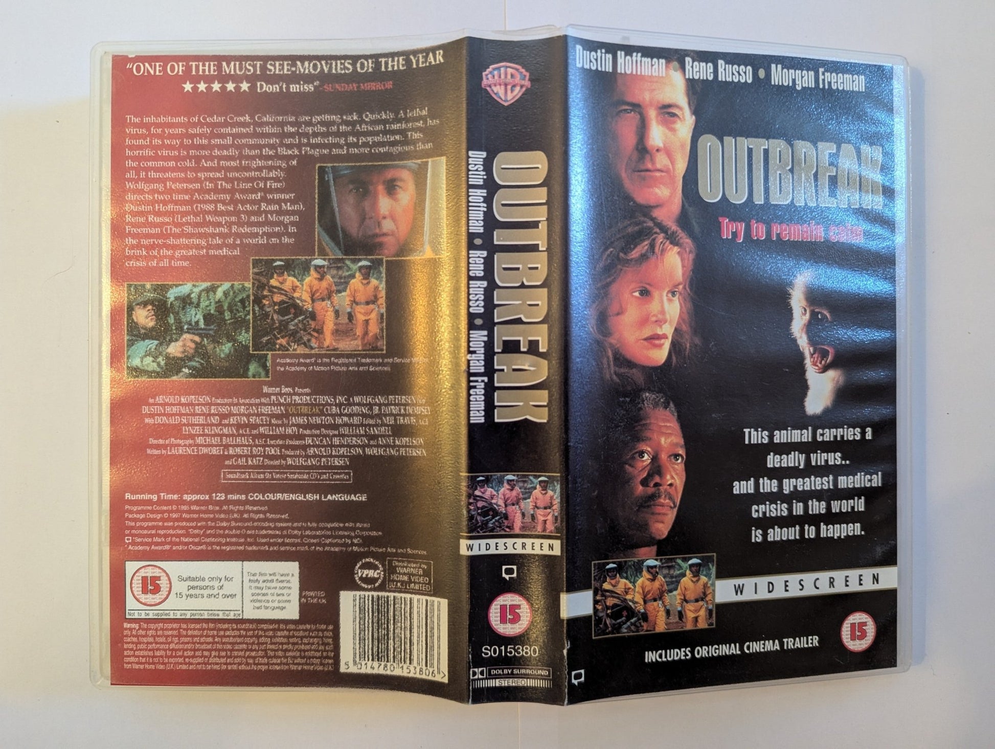 Outbreak (1995) VHS Video - Flippin Retro Video Shop