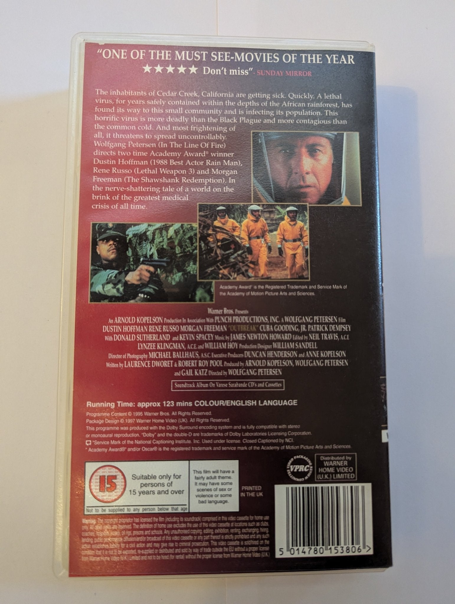 Outbreak (1995) VHS Video - Flippin Retro Video Shop