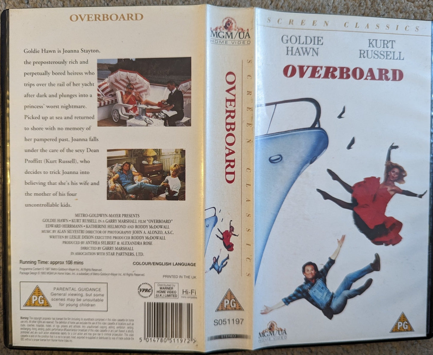 Overboard (1987) VHS Video - Flippin Retro Video Shop