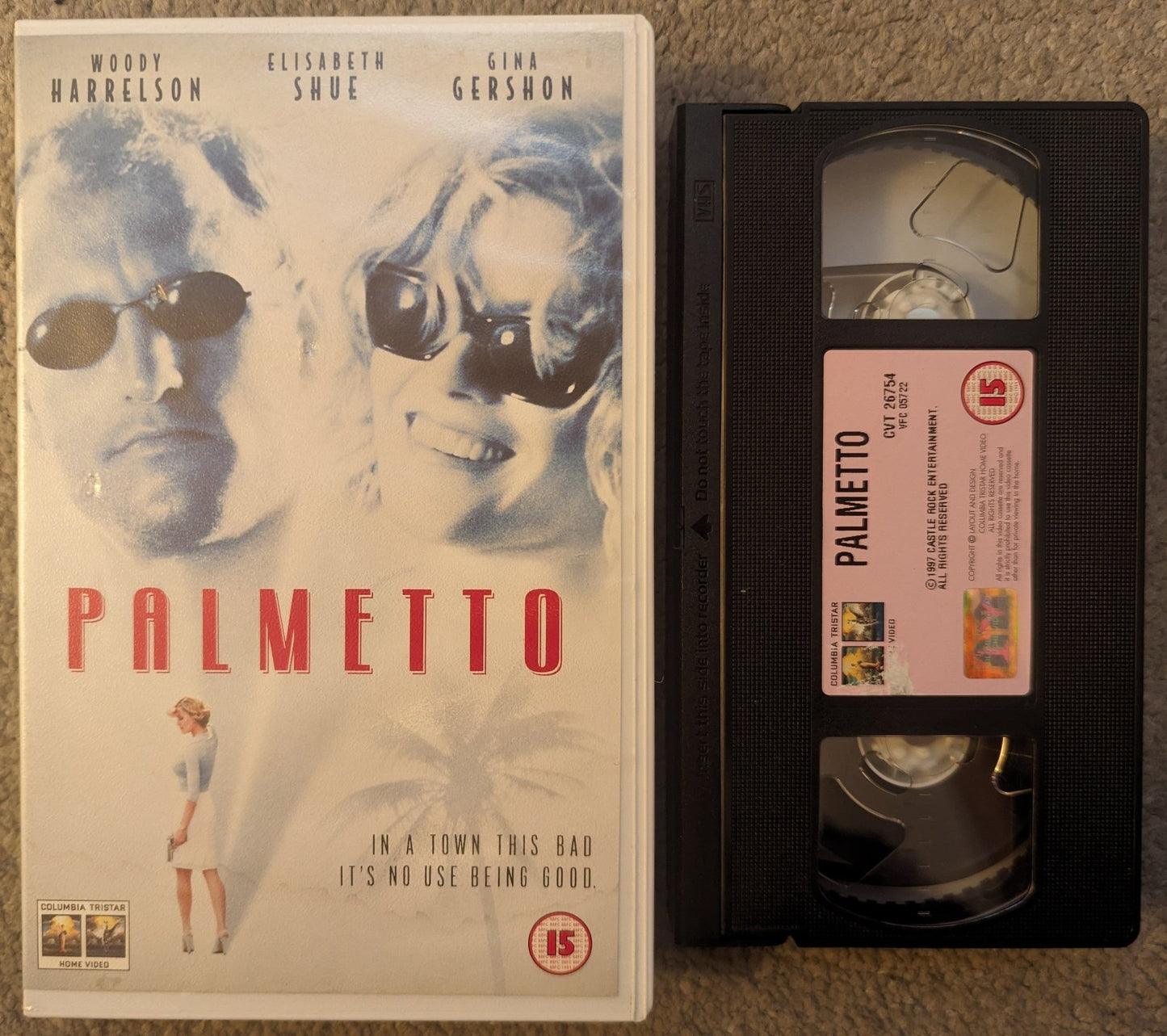 Palmetto (1998) VHS Video Ex Rental - Flippin Retro Video Shop