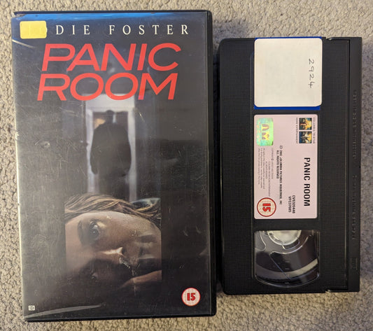 Panic Room (2002) VHS Video Ex Rental - Flippin Retro Video Shop