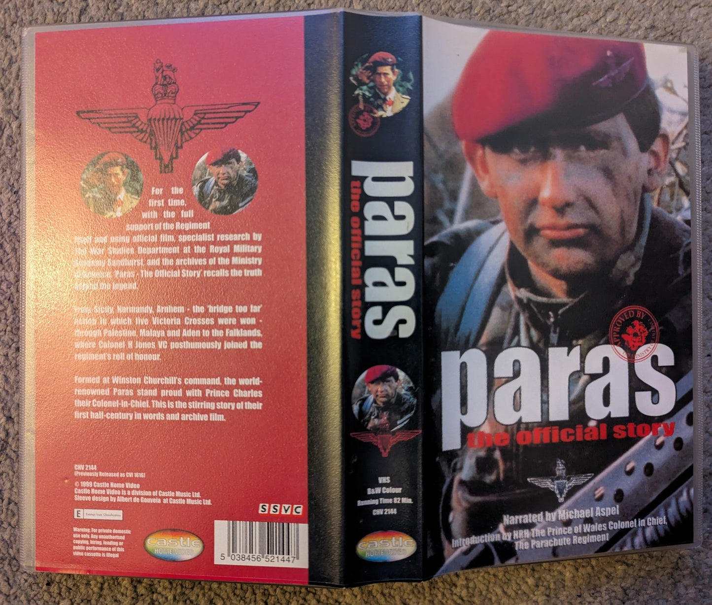 Paras The Official Story VHS Video - Flippin Retro Video Shop