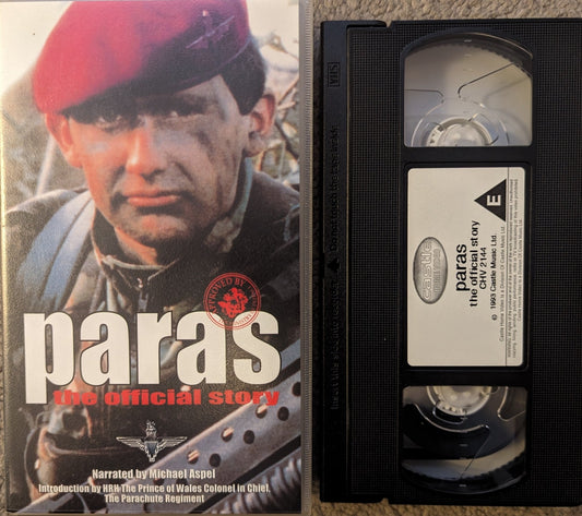 Paras The Official Story VHS Video - Flippin Retro Video Shop