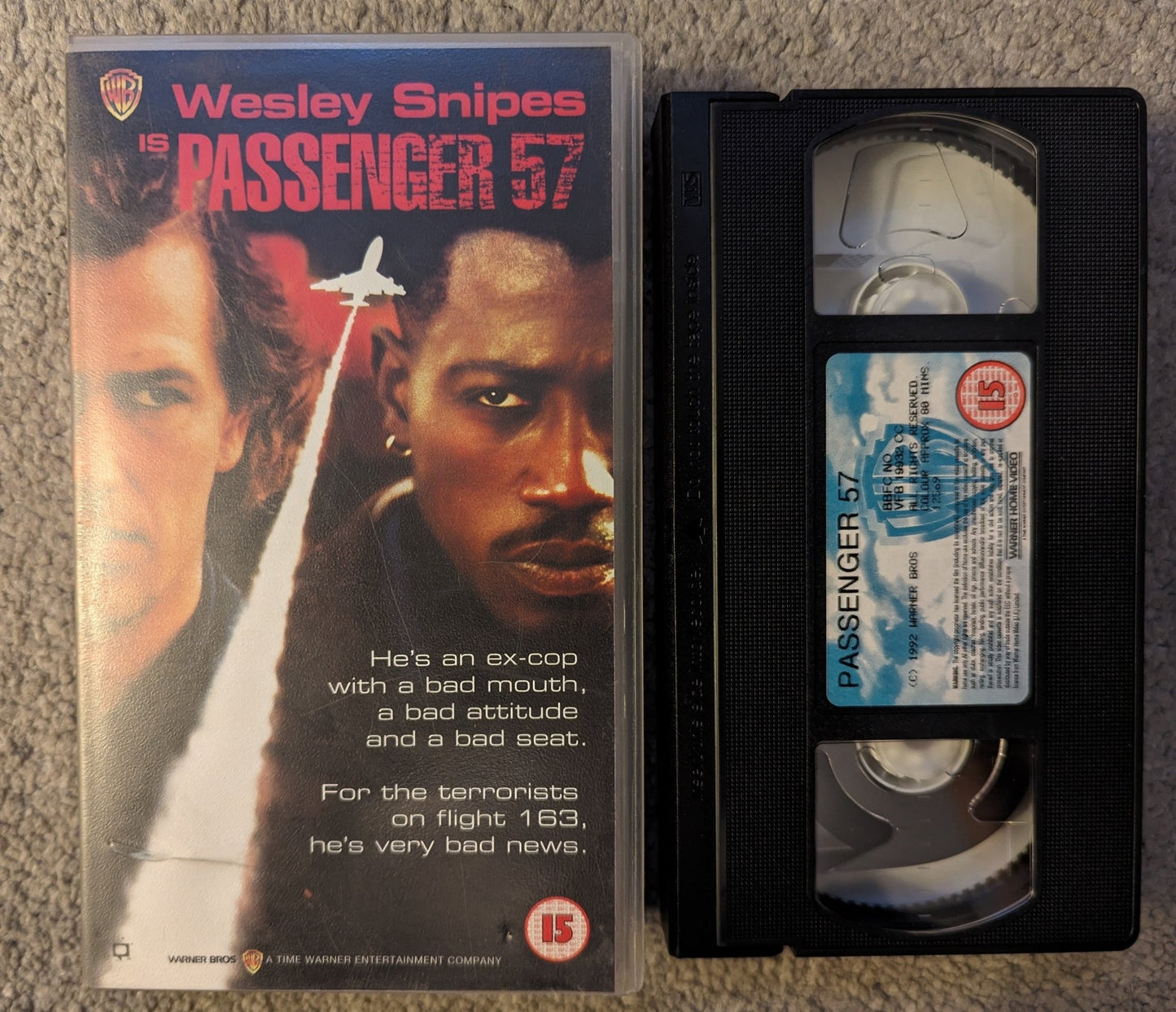 Passenger 57 (1992) VHS Video - Flippin Retro Video Shop