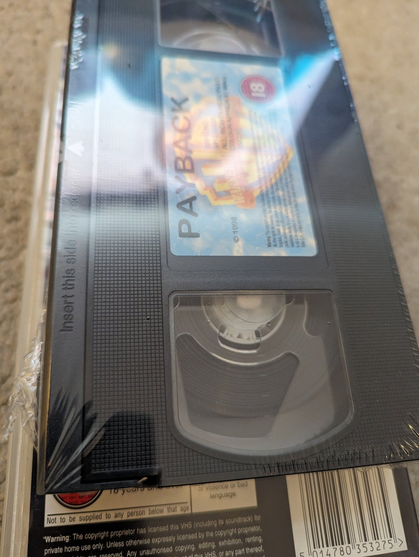 Payback (1999) VHS Video *Sealed* - Flippin Retro Video Shop