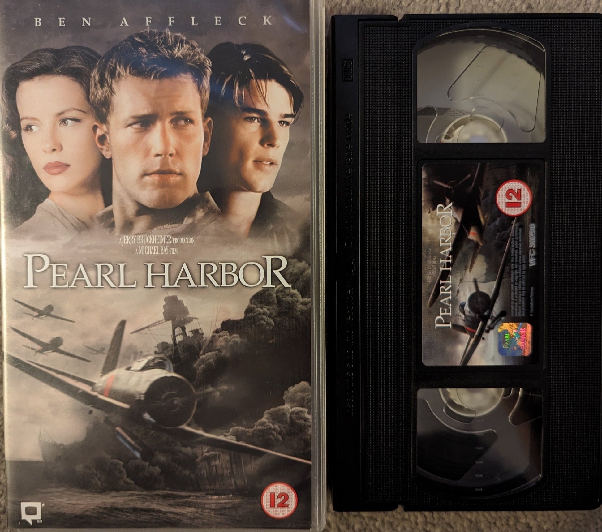 Pearl Harbour (2001) VHS Video Wide - screen - Flippin Retro Video Shop