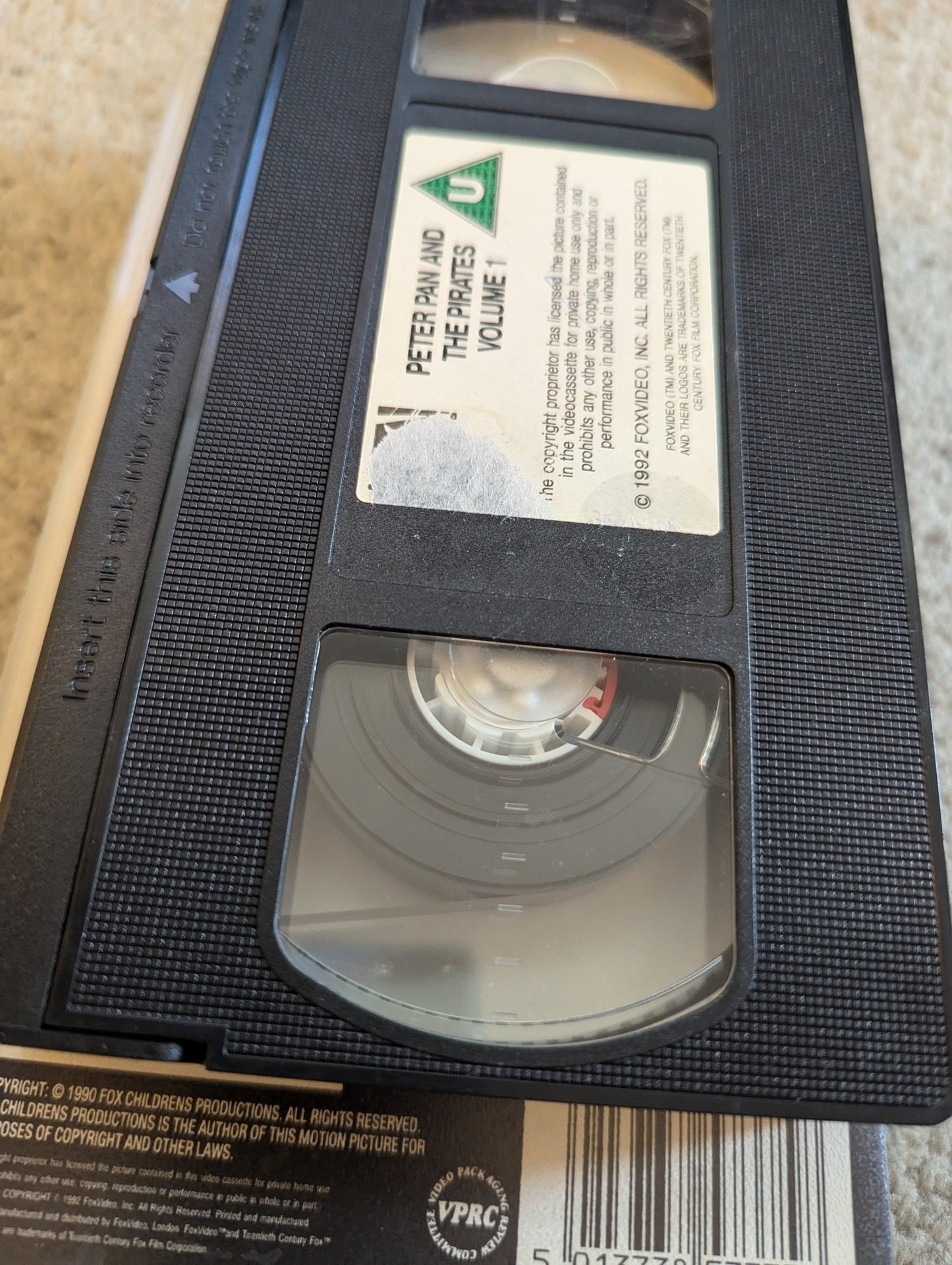 Peter Pan & The Pirates (1990) VHS Video - Flippin Retro Video Shop