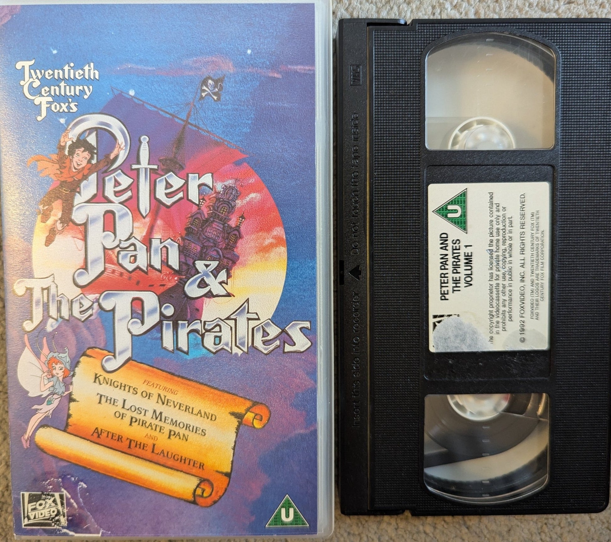 Peter Pan & The Pirates (1990) VHS Video - Flippin Retro Video Shop