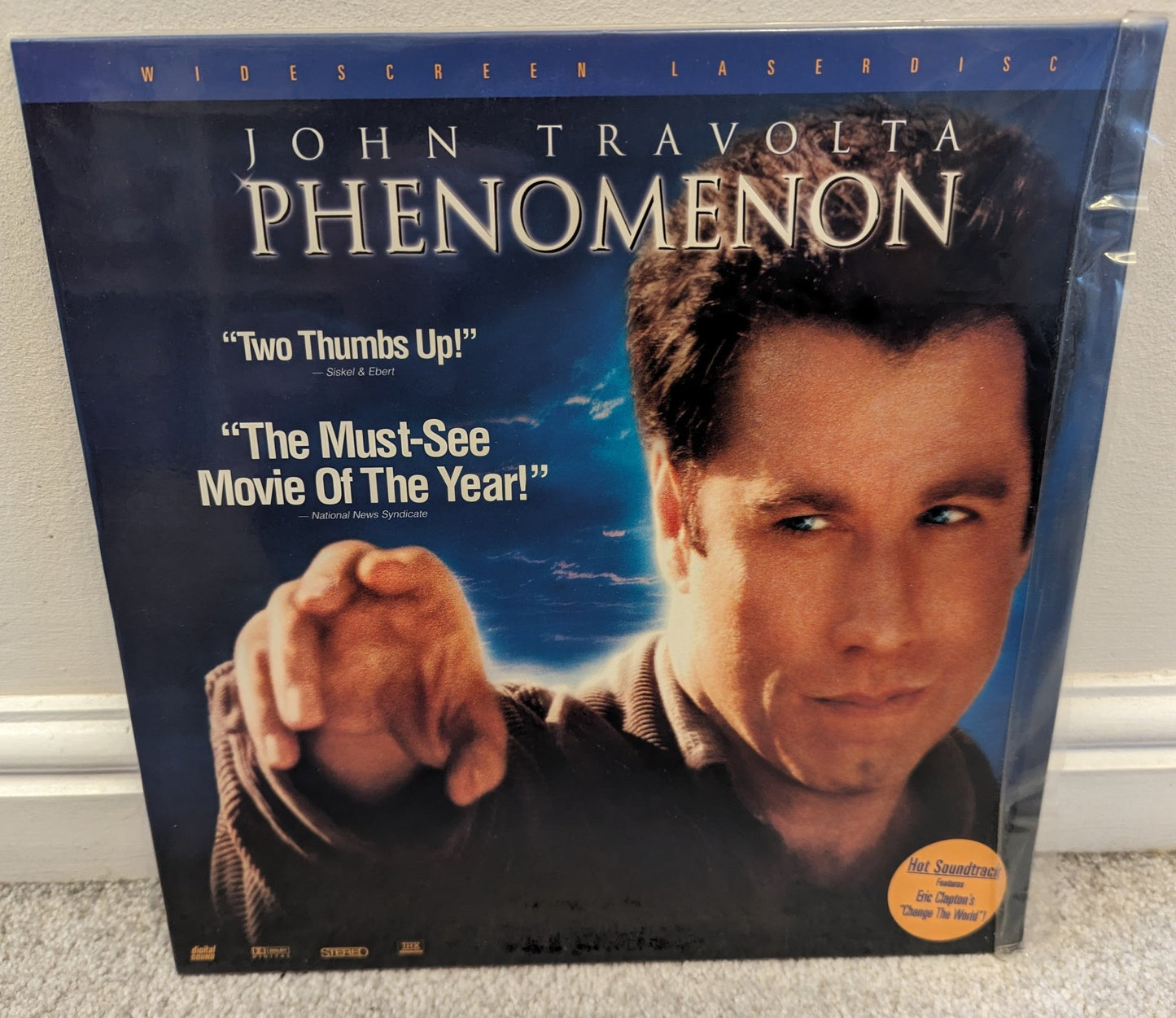 Phenomenon (1996) Laserdisc NTSC - Flippin Retro Video Shop