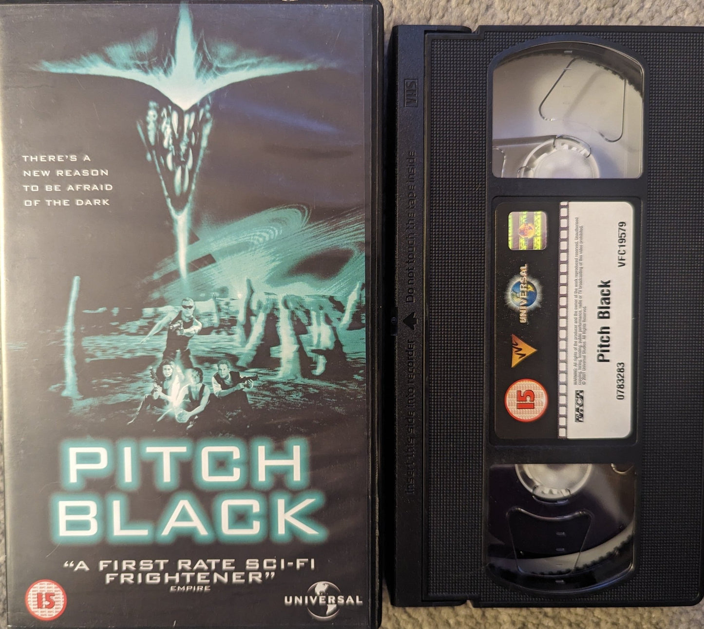 Pitch Black (2000) VHS Video - Flippin Retro Video Shop