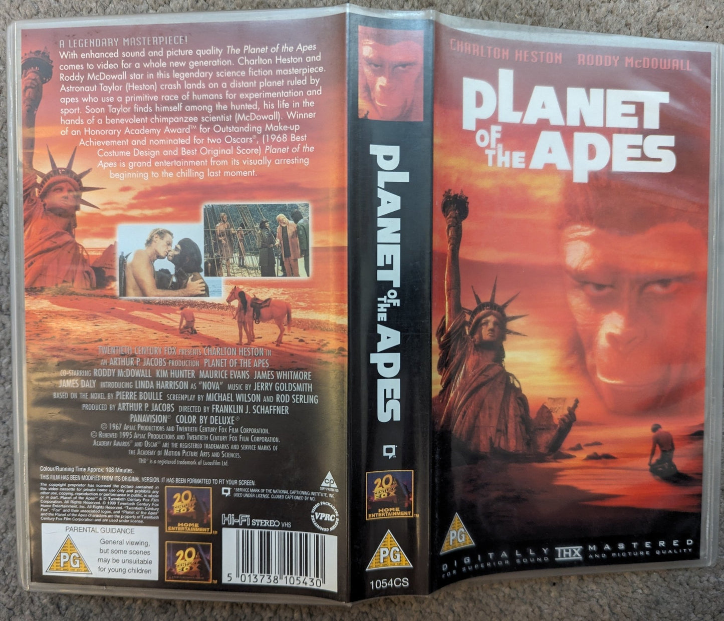 Planet Of The Apes (1968) VHS Video *Sealed* - Flippin Retro Video Shop