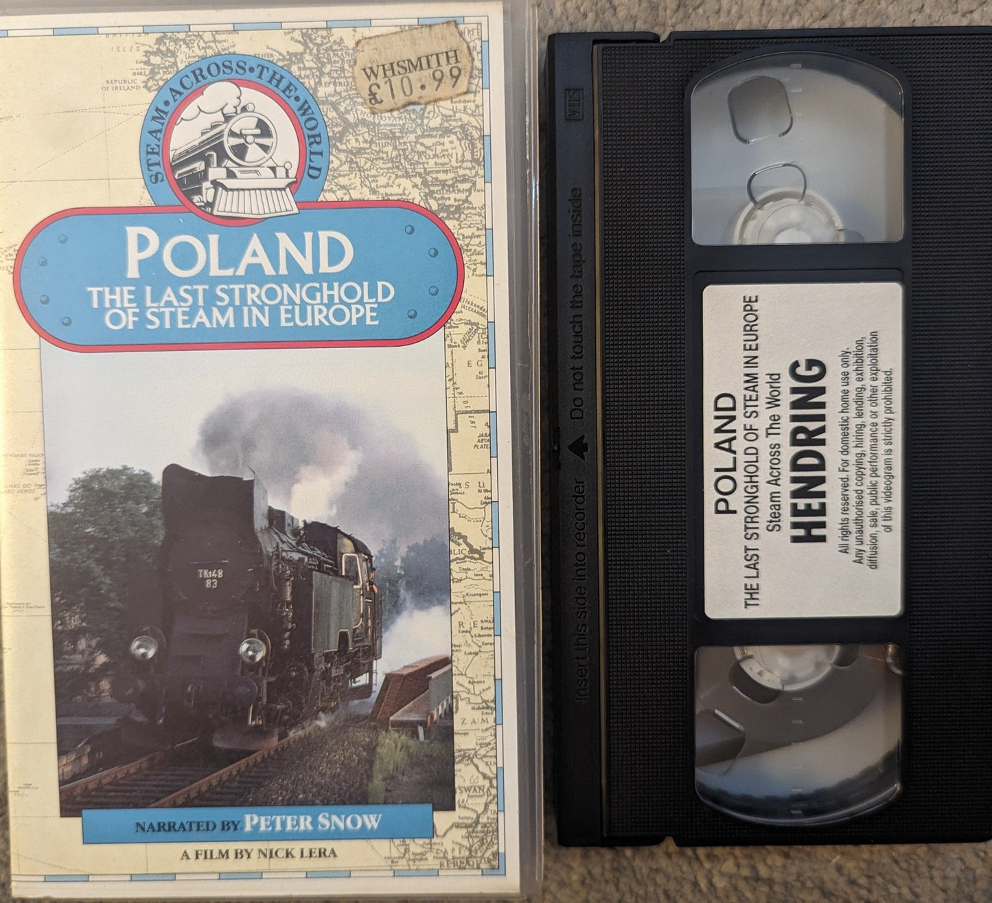 Poland The Last Stronghold Of Steam In Europe VHS Video - Flippin Retro Video Shop