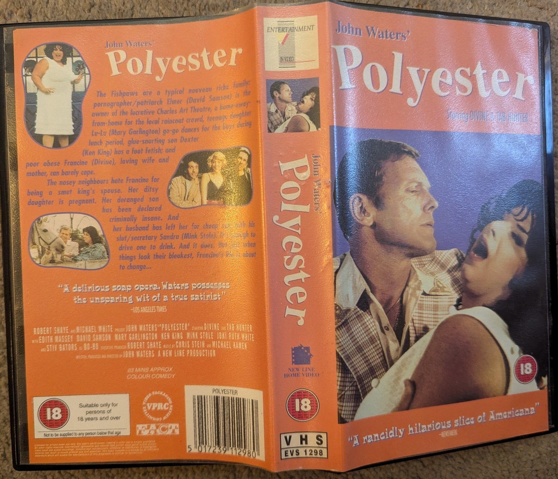 Polyester (1981) VHS Video - Flippin Retro Video Shop