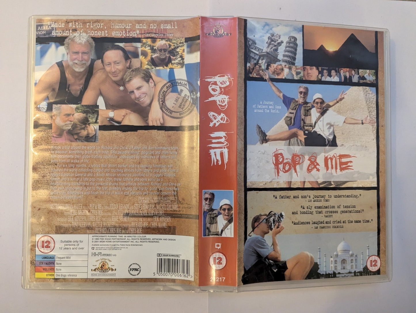 Pop and Me (1999) VHS Video Ex Rental - Flippin Retro