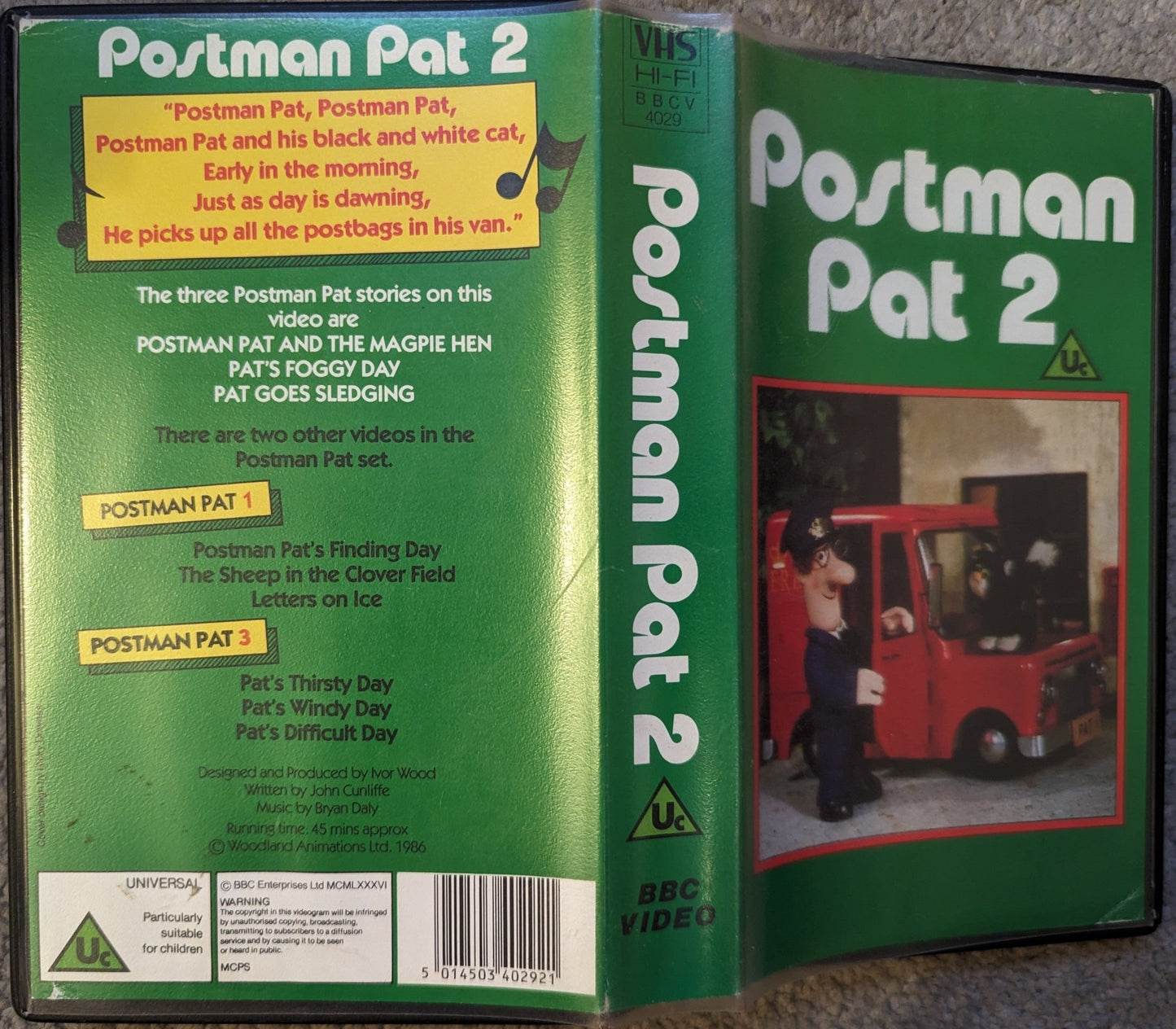 Postman Pat 2 Video VHS Video - Flippin Retro Video Shop