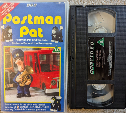 Postman Pat and the Tuba VHS Video BBC - Flippin Retro Video Shop