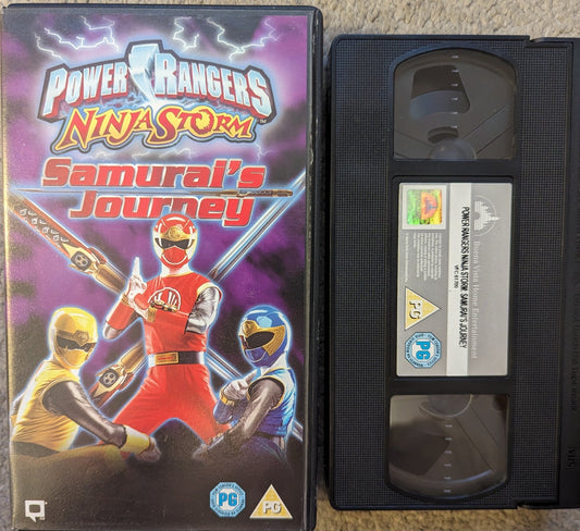 Power Rangers Ninja Storm Samurai's Journey VHS Video - Flippin Retro Video Shop