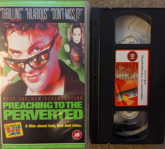 Preaching To The Perverted (1997) VHS Video - Flippin Retro Video Shop