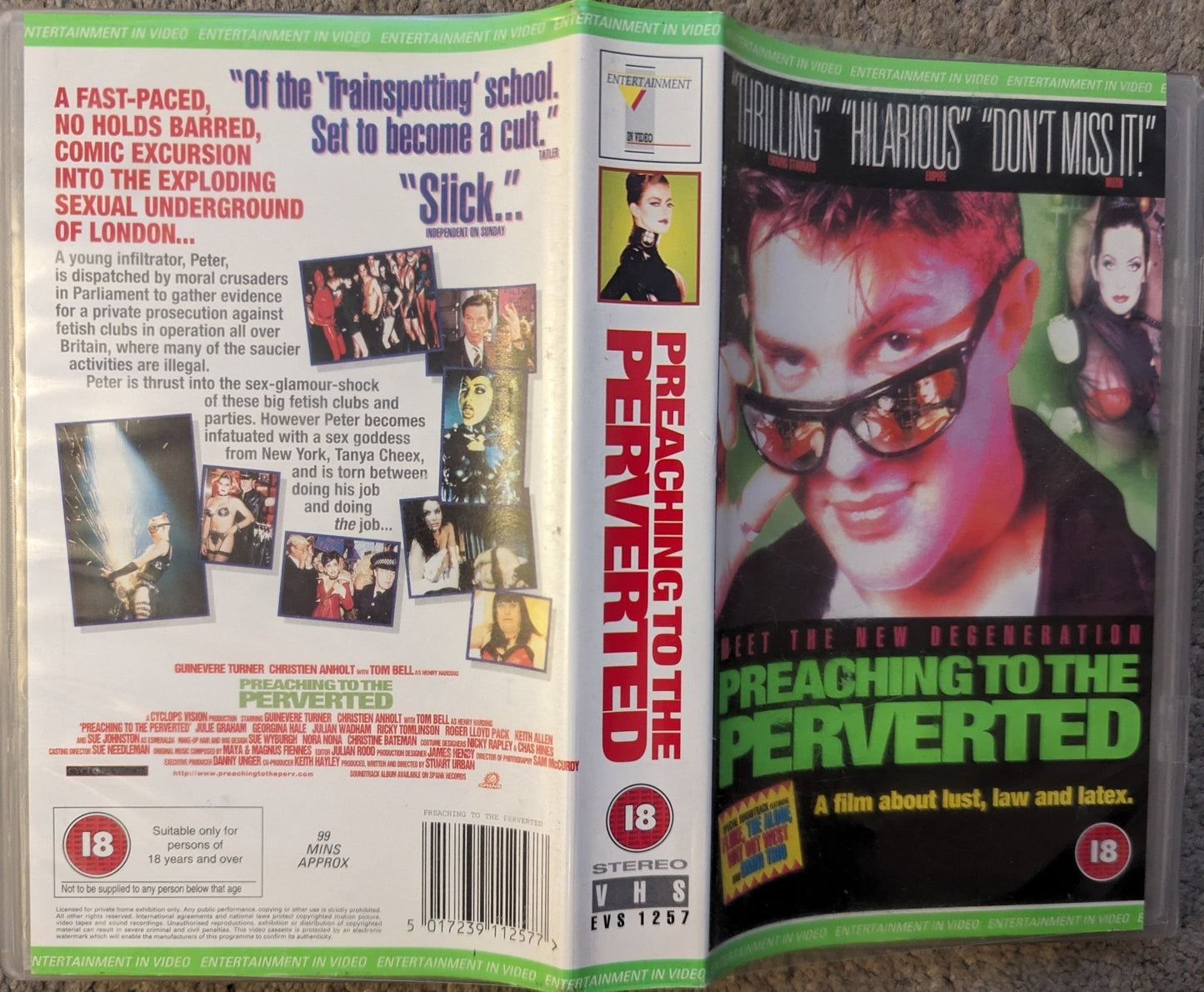 Preaching To The Perverted (1997) VHS Video - Flippin Retro Video Shop