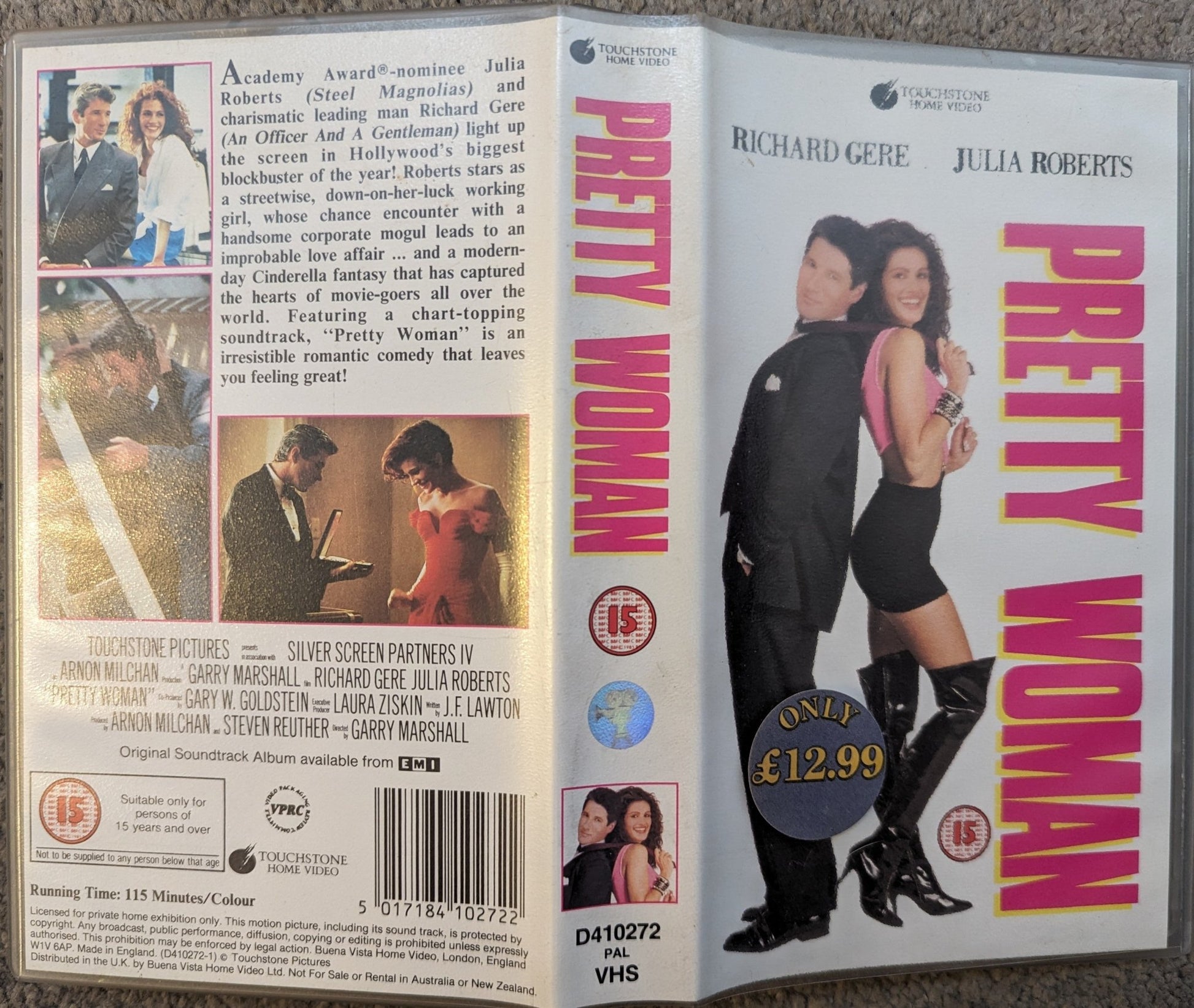 Pretty Woman (1987) VHS Video - Flippin Retro Video Shop