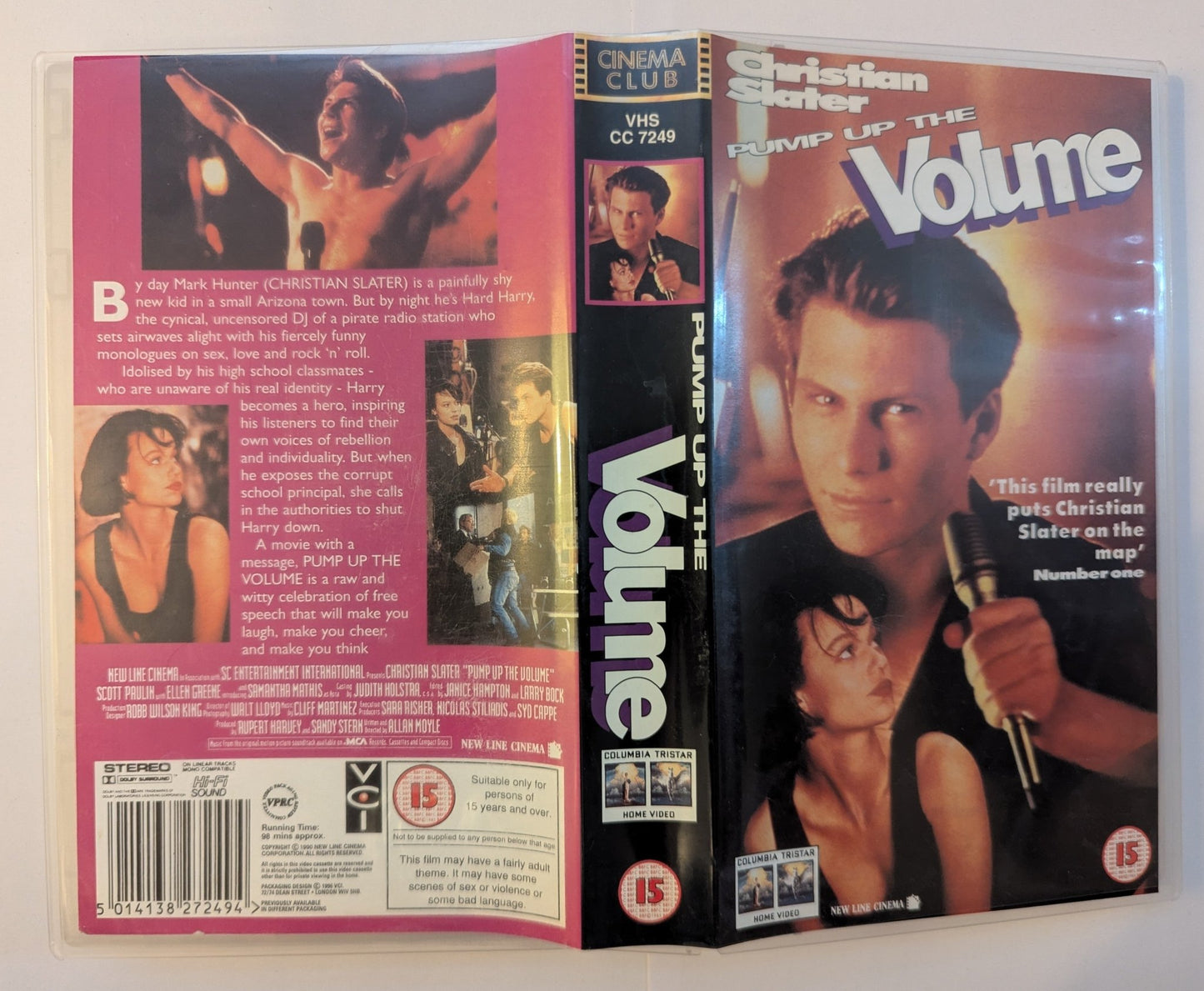 Pump Up The Volume (1990) VHS Video - Flippin Retro Video Shop