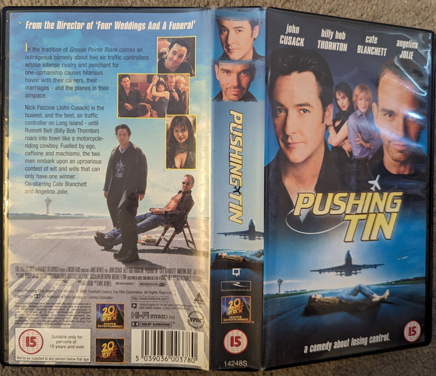 Pushing Tin (1999) VHS Video - Flippin Retro Video Shop